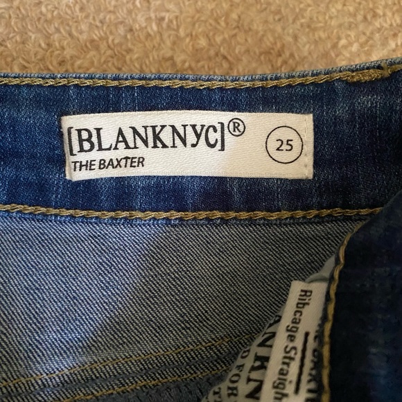Blank NYC The Baxter Ribcage Straight NWT sz 25 - Picture 5 of 6